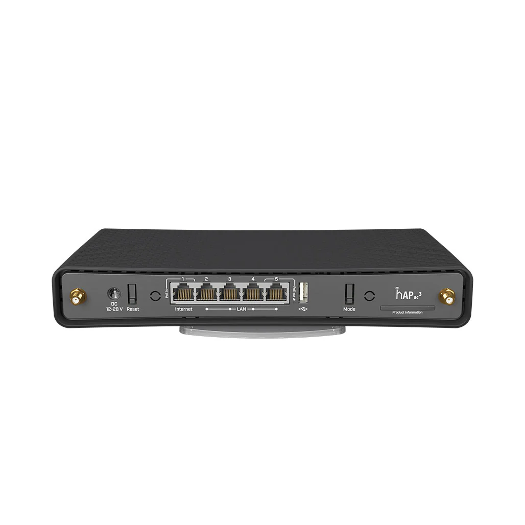 MikroTik hAP ac³ Dual-Band Router with 5 Gigabit Ethernet Ports | RBD53iG-5HacD2HnD - Image 4