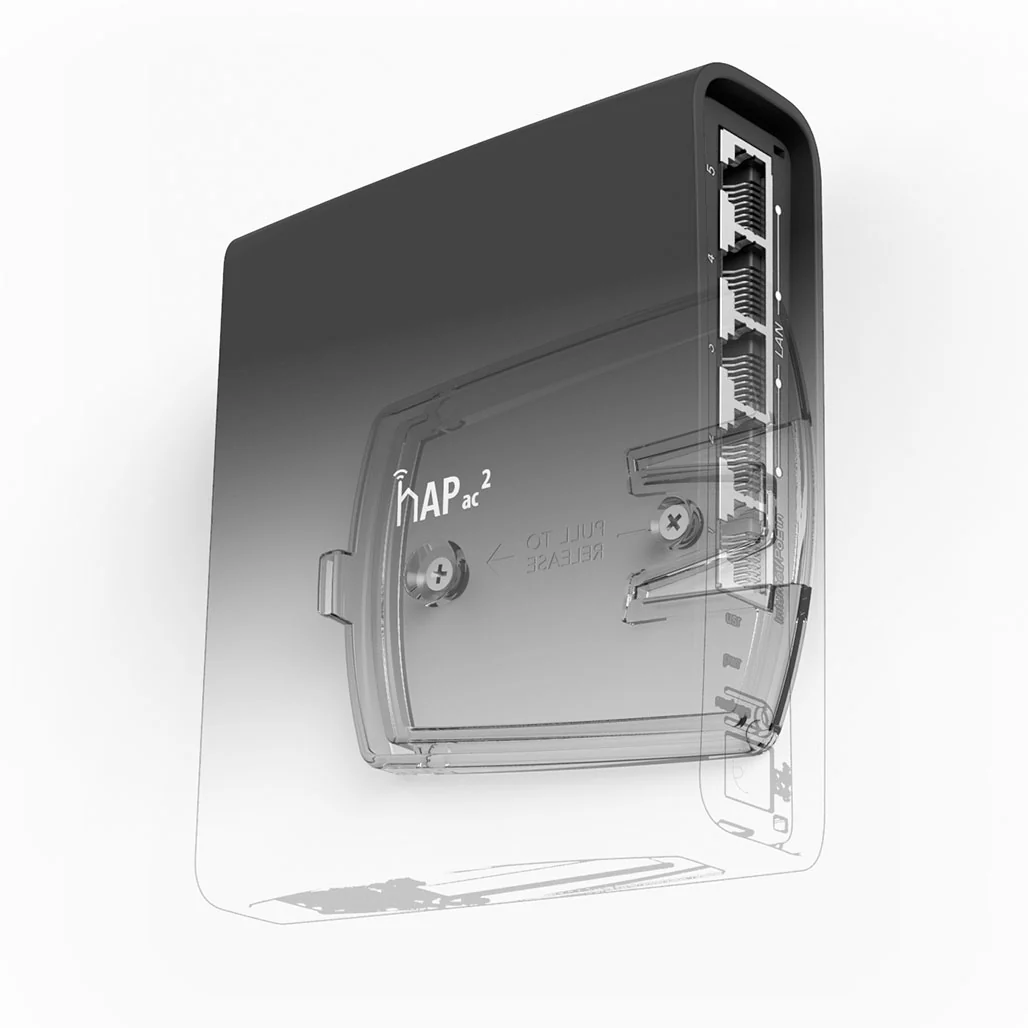 MikroTik hAP ac² Dual-Concurrent 2.4/5GHz Access Point with Gigabit Ethernet | RBD52G-5HacD2HnD-TC - Image 5