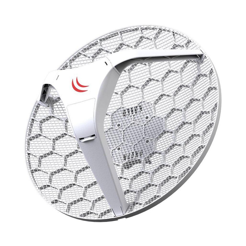 MikroTik LHG 5 - Dual Chain 24.5dBi 5GHz CPE with Integrated Antenna | RBLHG-5nD