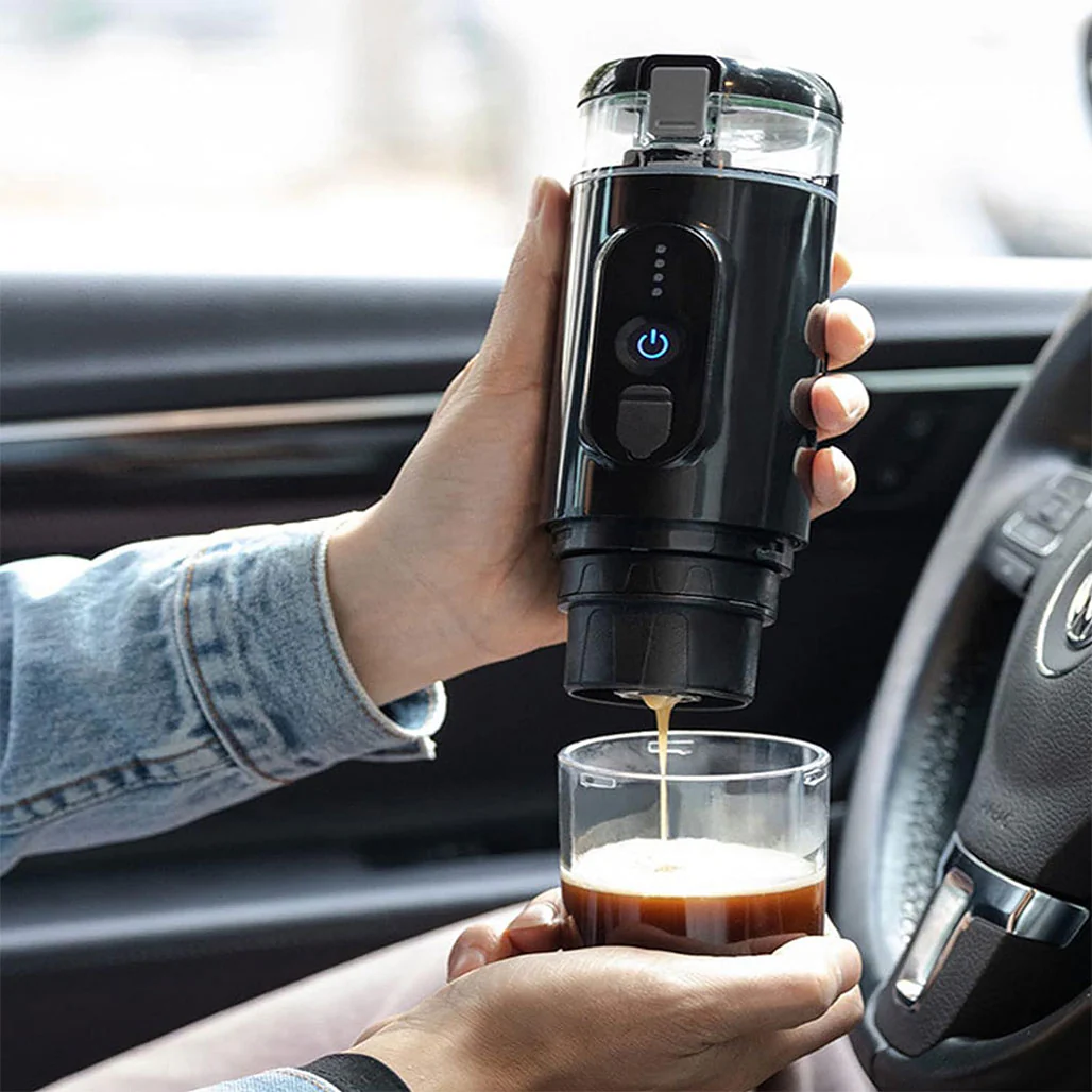 Mini Espresso CF-1801BGC - Portable Electric Espresso Maker with 18 Bar Pressure and 7500mAh Battery - Image 3