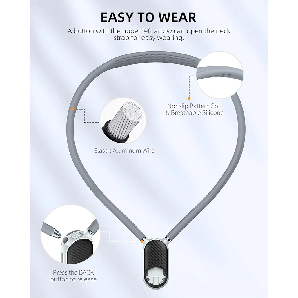 Mobile Phone Neck Bracket– Hands-Free POV Recording & Secure Grip - Image 5