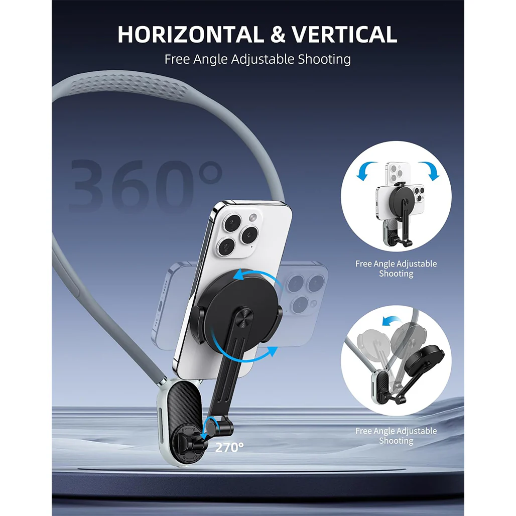 Mobile Phone Neck Bracket– Hands-Free POV Recording & Secure Grip - Image 7
