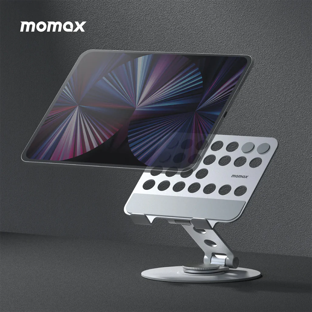 Momax Fold Stand Mila - Rotatable Tablet Stand with 360° Rotation and Heat Dissipation - Image 3