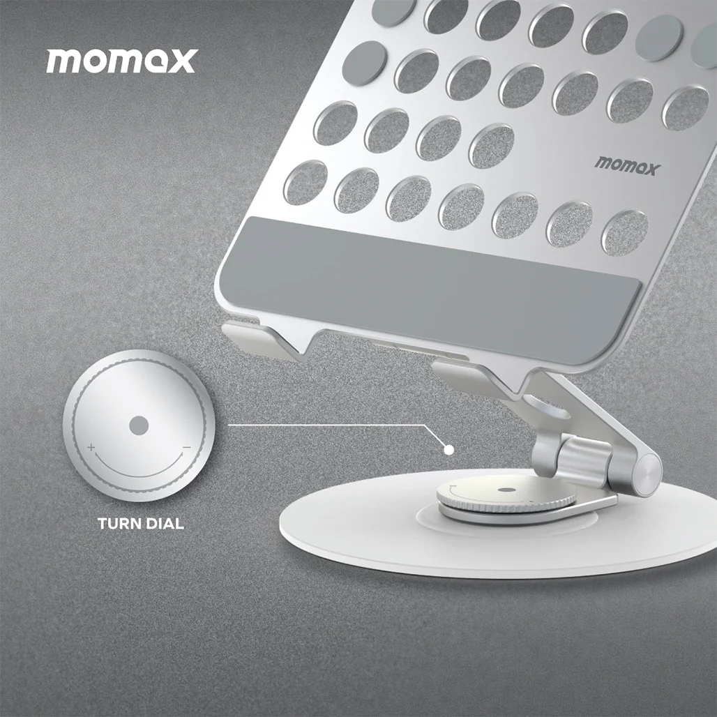 Momax Fold Stand Mila - Rotatable Tablet Stand with 360° Rotation and Heat Dissipation - Image 7