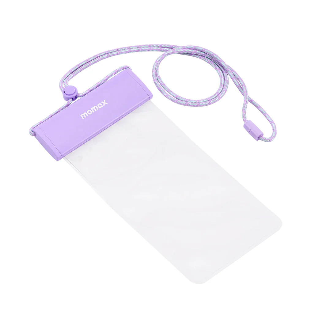 Momax Waterproof Phone Pouch IPX8 Certified – Fits 7" Devices | Floating Dry Bag with Adjustable Lanyard - Image 8