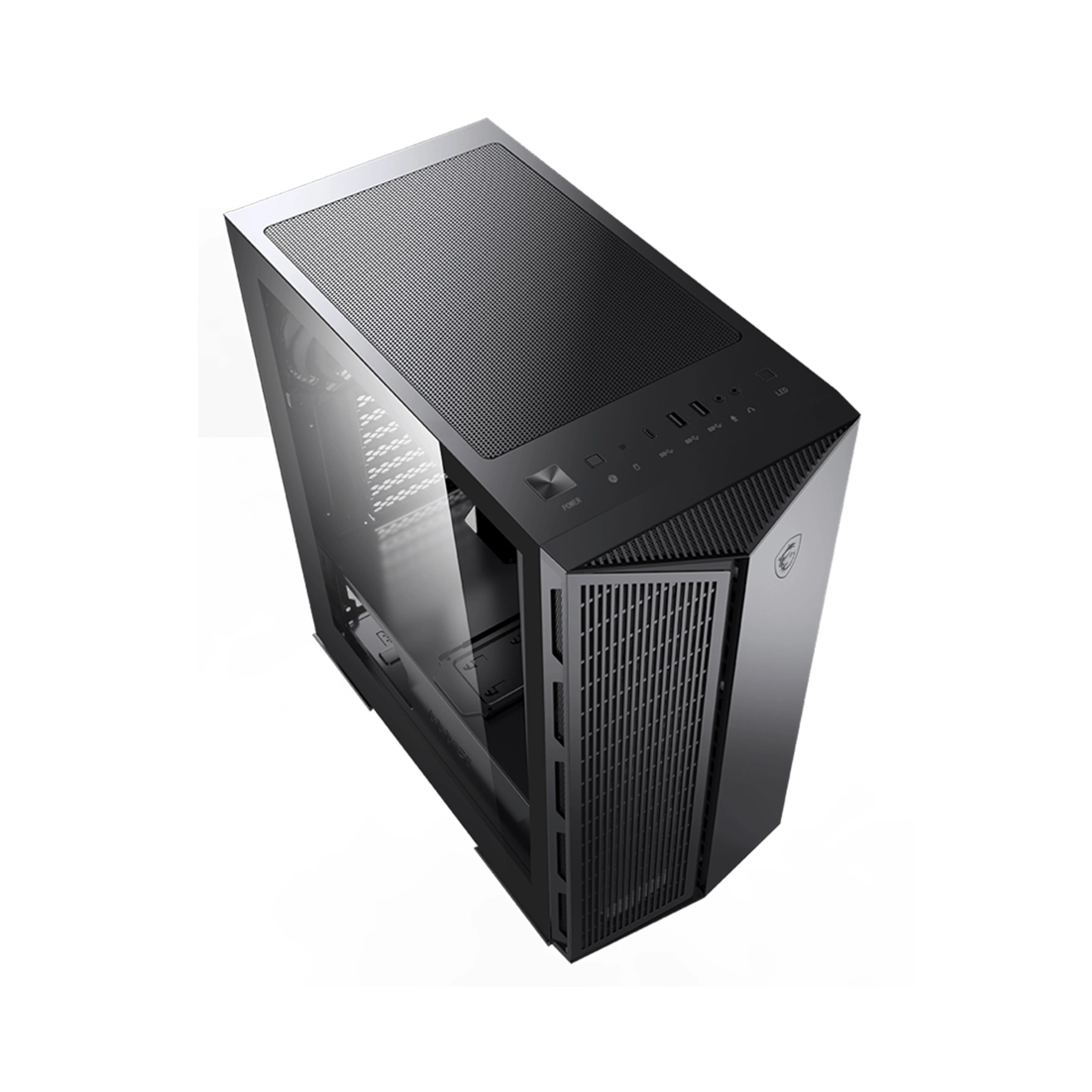 MSI MPG Gungnir 110R - Mid-Tower Gaming Desktop Case with ARGB Fans - Image 3
