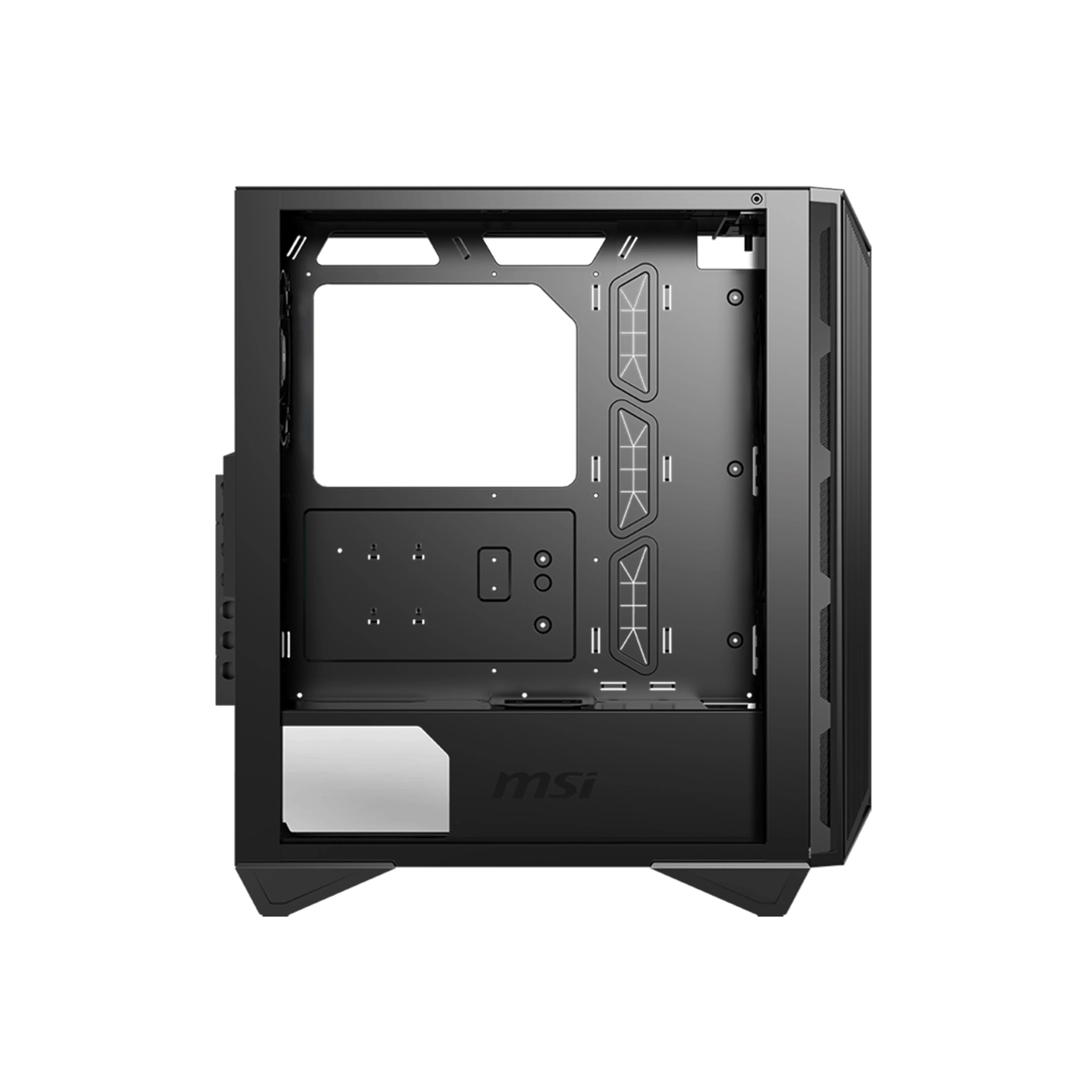 MSI MPG Gungnir 110R - Mid-Tower Gaming Desktop Case with ARGB Fans - Image 4