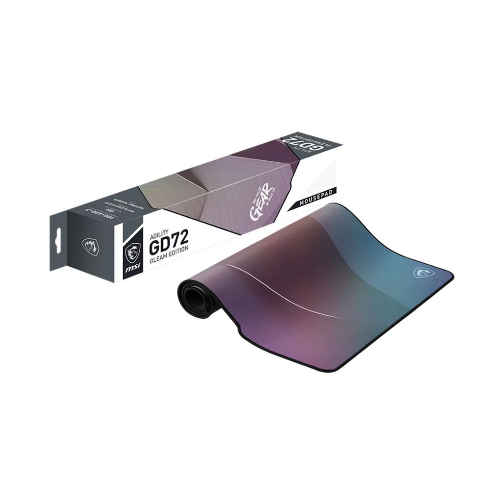 MSI Agility GD72 Gleam Edition Gaming MousePad | Premium Reflective Surface for Ultimate Performance - Image 5