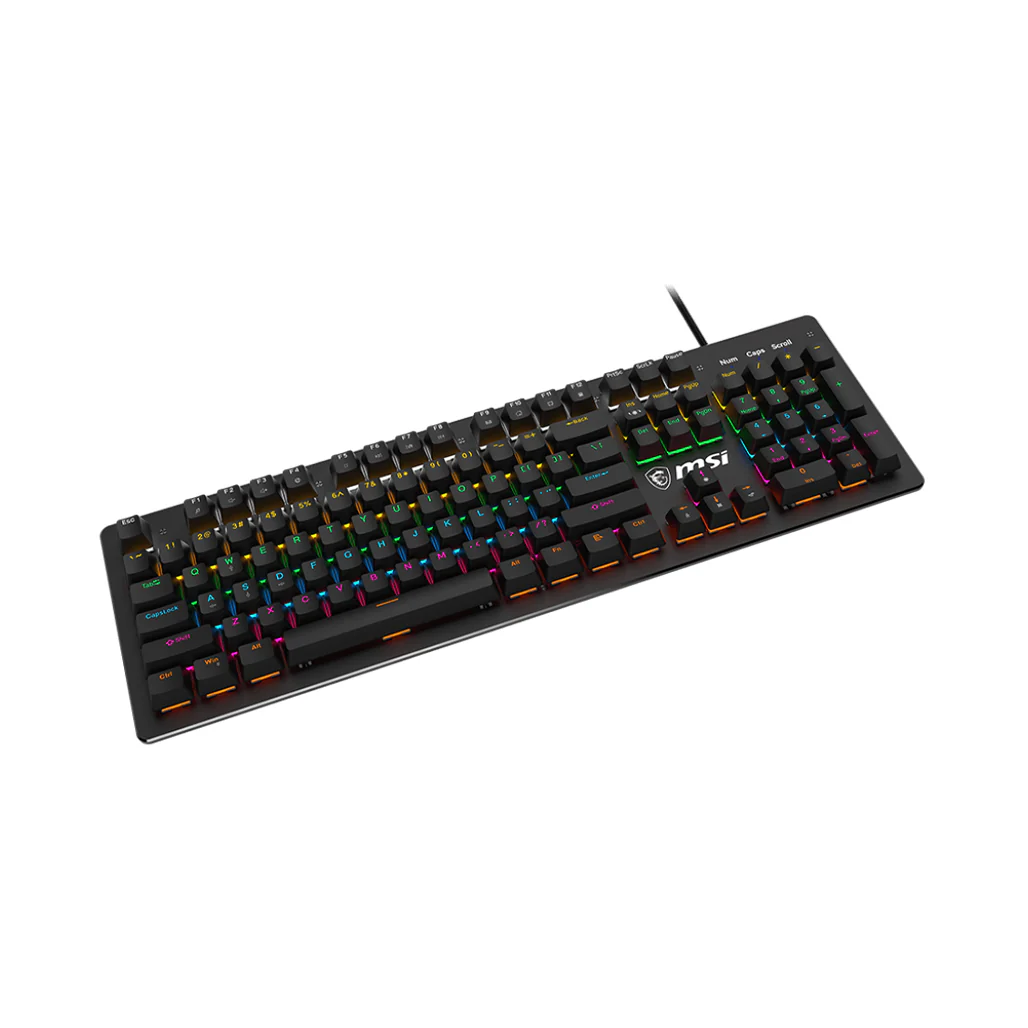 MSI FORGE GK300 Mechanical Gaming Keyboard – Blue Switches - Image 4