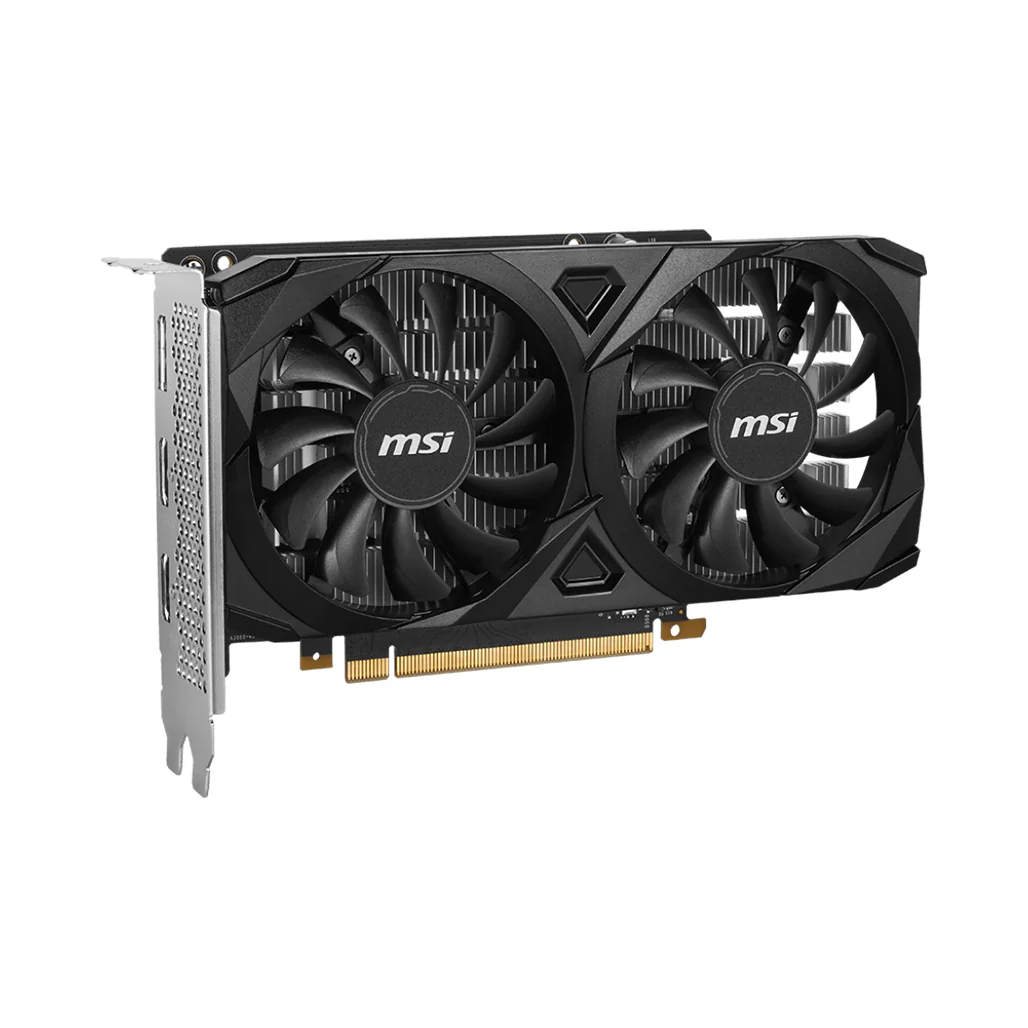 MSI GeForce RTX 3050 VENTUS 2X E 6G OC Graphics Card – High-Performance, Dual-Fan Cooling, 6GB GDDR6, HDMI 2.1 & DisplayPort - Image 3