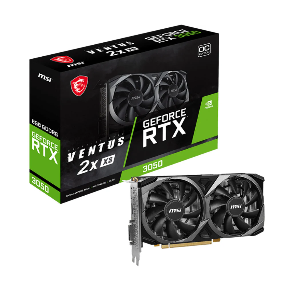 MSI GeForce RTX 3050 Ventus 2X XS 8G OC - Image 5
