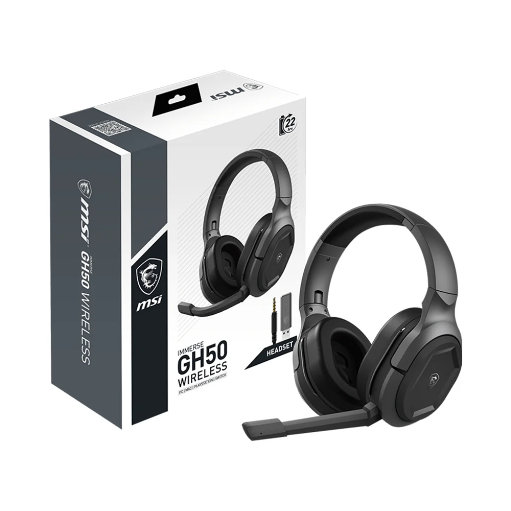 MSI Immerse GH50 Wireless Gaming Headset - Image 5