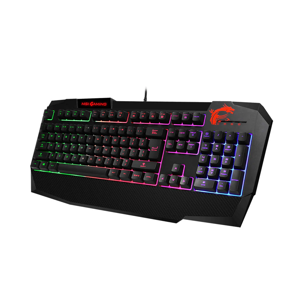 MSI Interceptor DS4200 – Full-Size Wired Gaming Keyboard - Image 4
