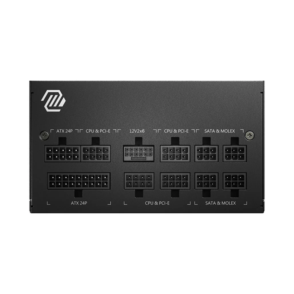 MSI MAG A750GL – 750W PCIe 5.0 Power Supply with 80 PLUS Gold Certification and Full Modular Design - Image 3