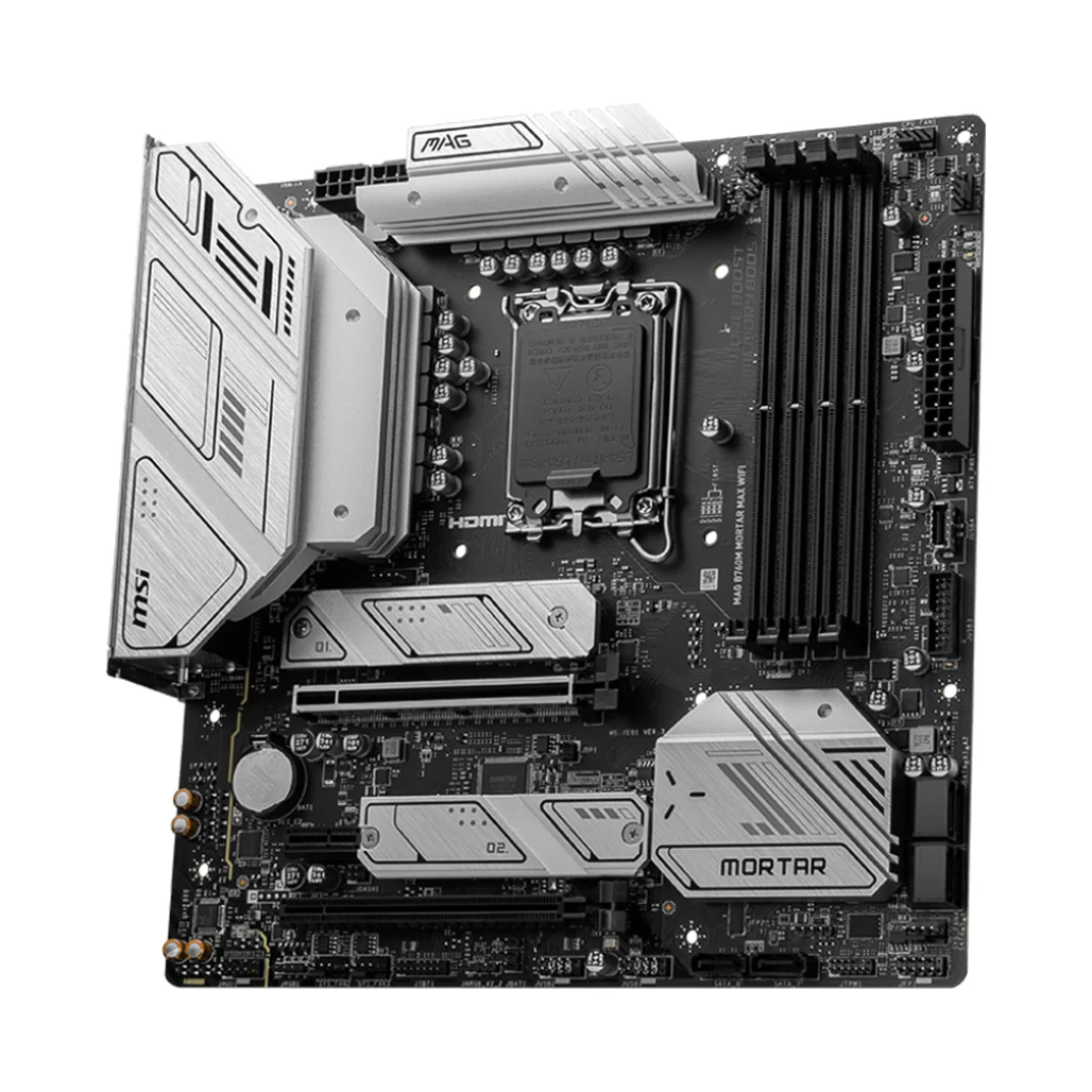 MSI MAG B760M MORTAR MAX WIFI – High-Speed DDR5 Motherboard for Intel 14th Gen - Image 3