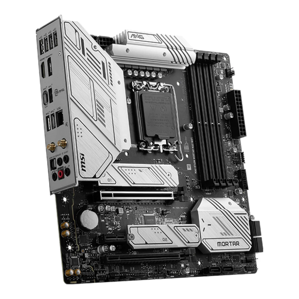 MSI MAG B760M MORTAR MAX WIFI – High-Speed DDR5 Motherboard for Intel 14th Gen - Image 4