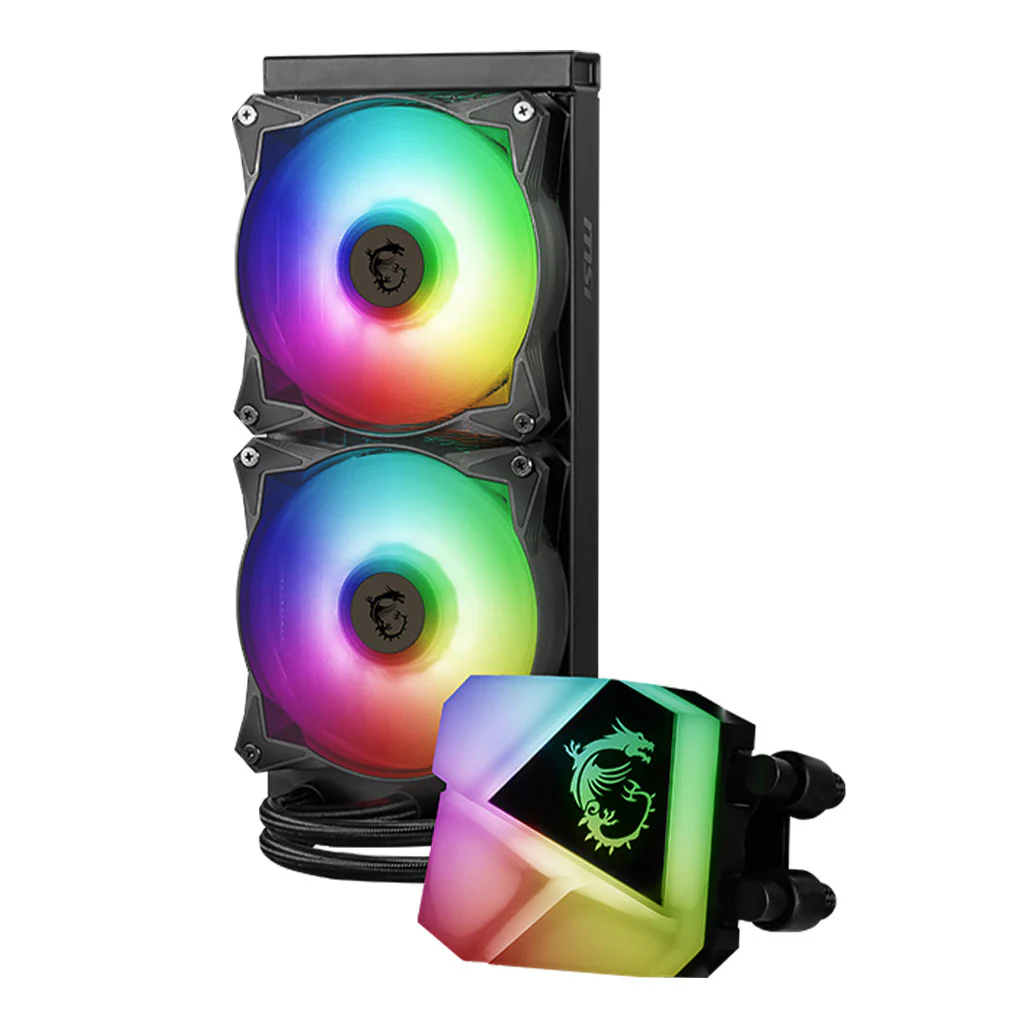 MSI MAG Coreliquid C240 - ARGB CPU Cooler with High Thermal Dissipation - Image 4