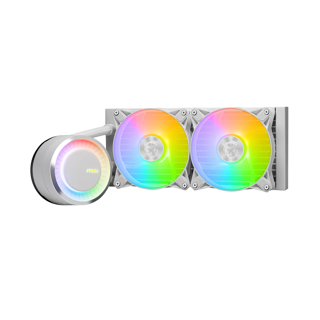 MSI MAG CoreLiquid E240 - White ARGB CPU Cooler with Premium Thermal Performance - 306-7ZW5E21-C24 - Image 3