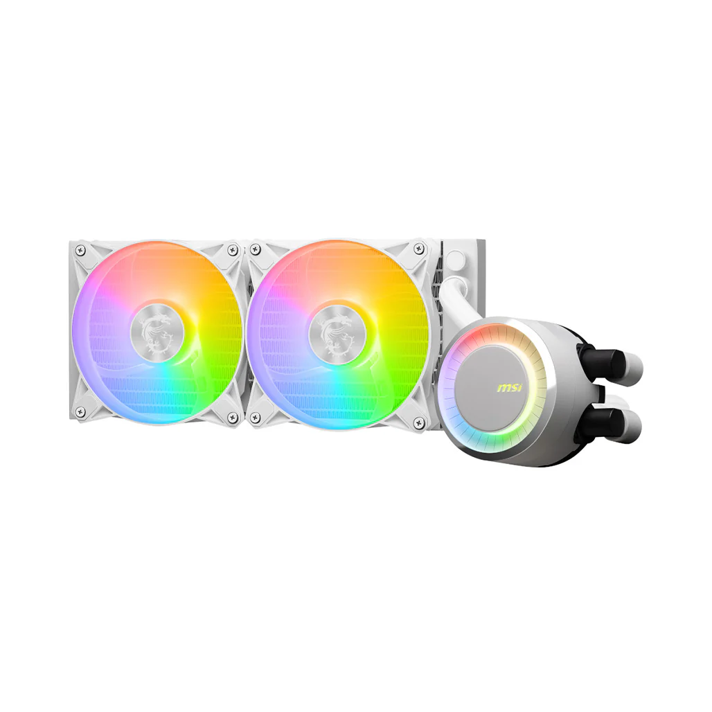MSI MAG CoreLiquid E240 - White ARGB CPU Cooler with Premium Thermal Performance - 306-7ZW5E21-C24 - Image 4