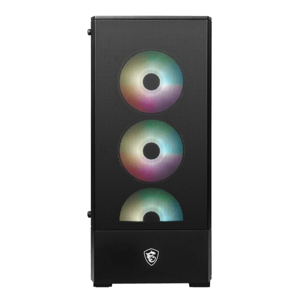 MSI MAG Forge 112R - Mid-Tower Gaming Desktop Case with ARGB Lighting - Image 2