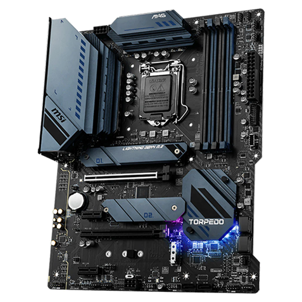 MSI MAG Z590 Torpedo Motherboard - ATX, LGA 1200, Intel Z590 Chipset - Image 3
