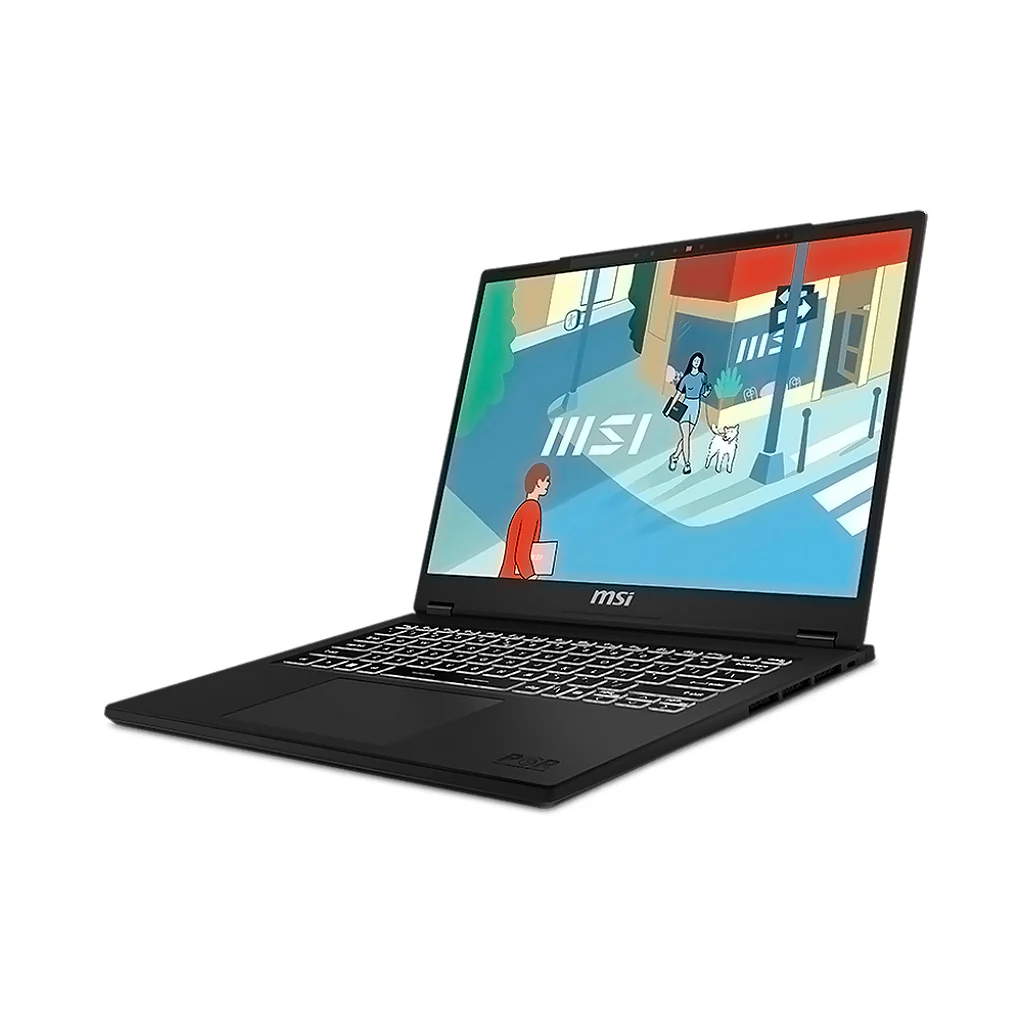 MSI Modern 14 H D13MG - 14" - Core i7-13620H - 16GB Ram - 1TB SSD - Intel Iris Xe - Includes MSI Topload Bag - Image 3