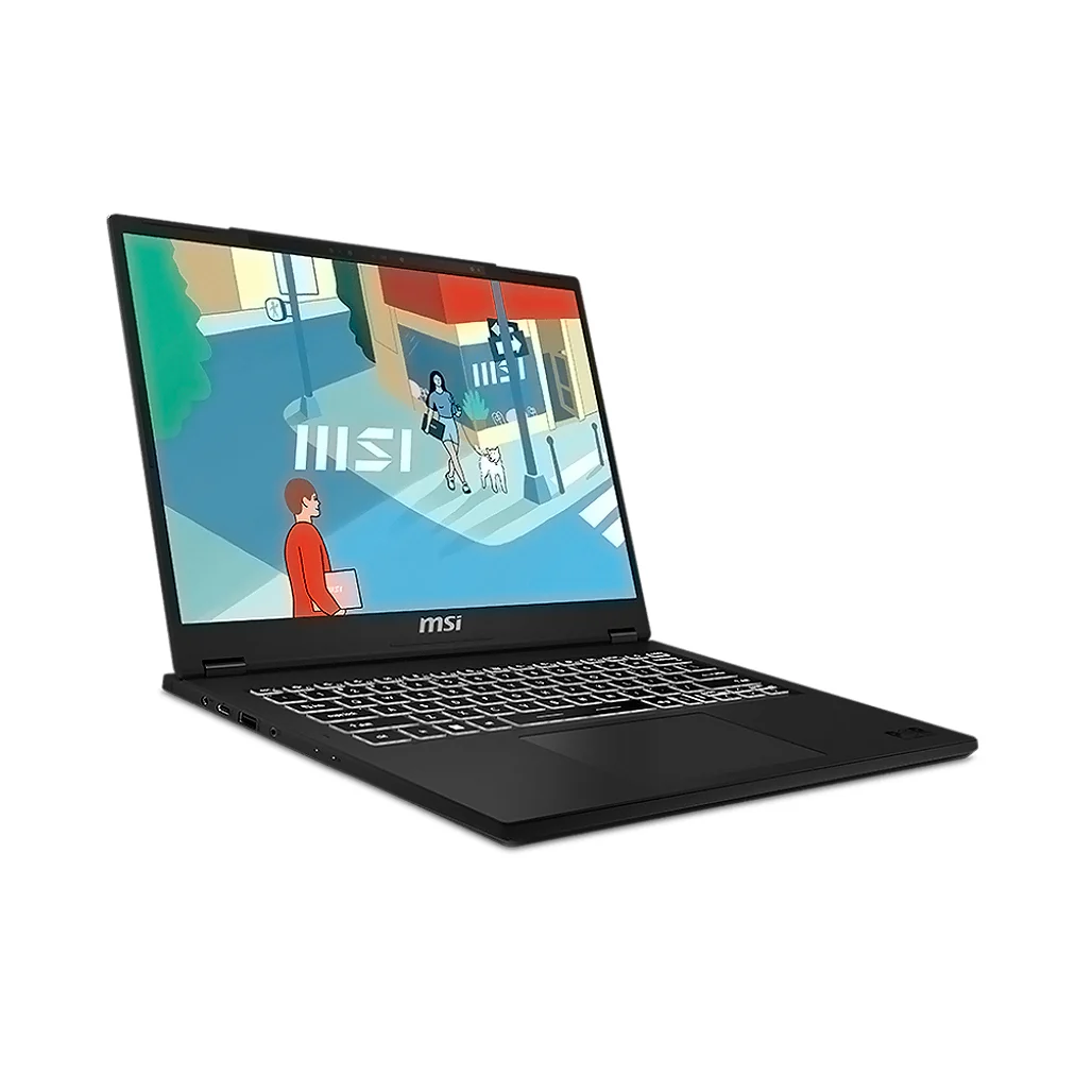 MSI Modern 14 H D13MG - 14" - Core i7-13620H - 16GB Ram - 1TB SSD - Intel Iris Xe - Includes MSI Topload Bag - Image 4