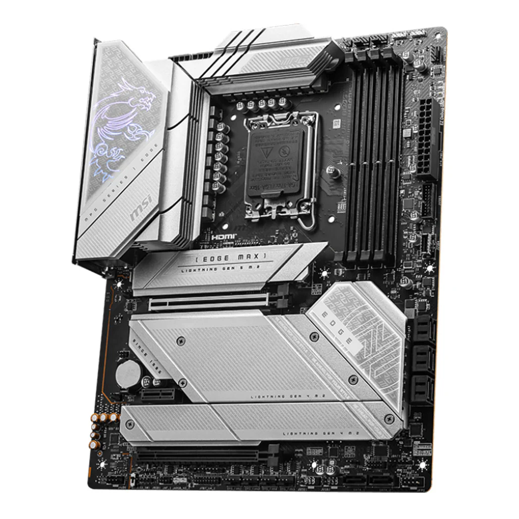MSI MPG Z790 Edge Ti Max WiFi Motherboard - 911-7E25-005 | Premium ATX Board with PCIe 5.0, DDR5 Support, and Wi-Fi 7 - Image 2