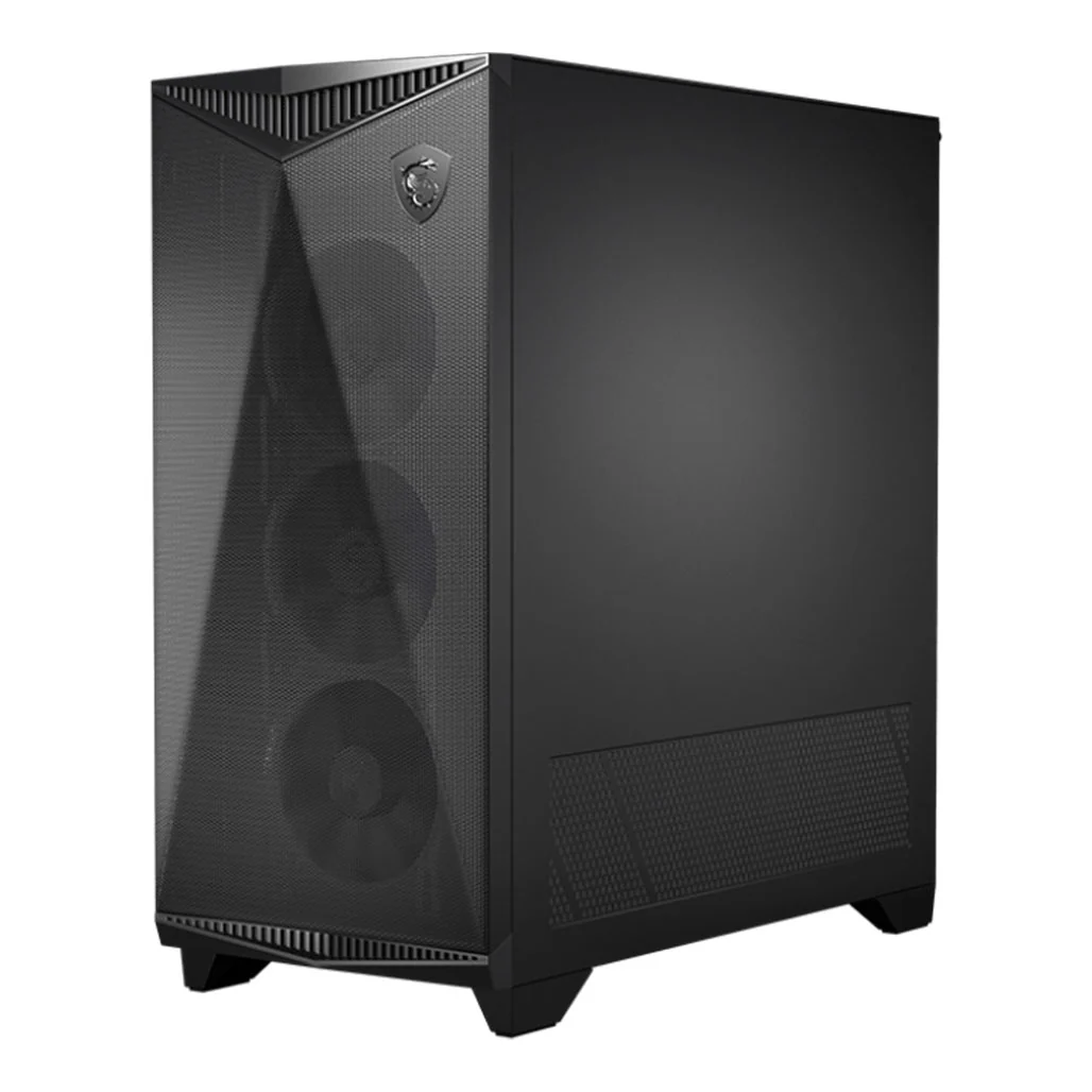 MSI MPG Gungnir 300P Airflow - Mid-Tower Gaming Case with Enhanced Cooling and Omnidirectional GPU Stand - Image 4