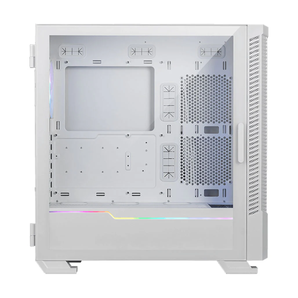 MSI MPG Velox 100R White - Mid-Tower Gaming Case with Advanced Airflow and ARGB Lighting - Image 3
