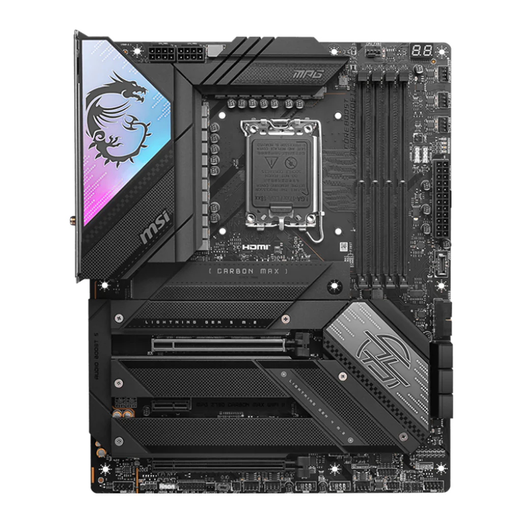 MSI MPG Z790 CARBON MAX WIFI II – Ultimate DDR5 Motherboard for Intel 14th Gen - Image 2