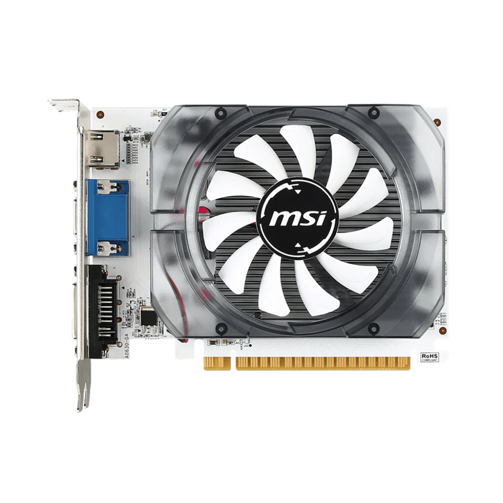 MSI N730-4GD3V2 Graphics Card – 4GB DDR3, GeForce GT 730, PCIe 2.0, Dual Display Support - Image 2