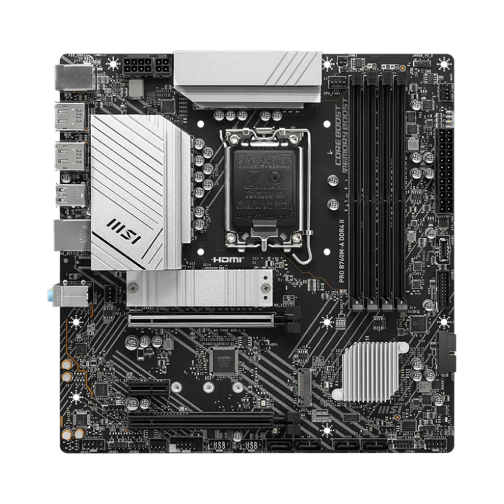 MSI PRO B760M-A DDR4 II Motherboard – Reliable Performance for Intel 14th Gen - Image 2