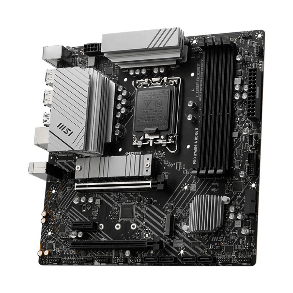 MSI PRO B760M-A DDR4 II Motherboard – Reliable Performance for Intel 14th Gen - Image 3