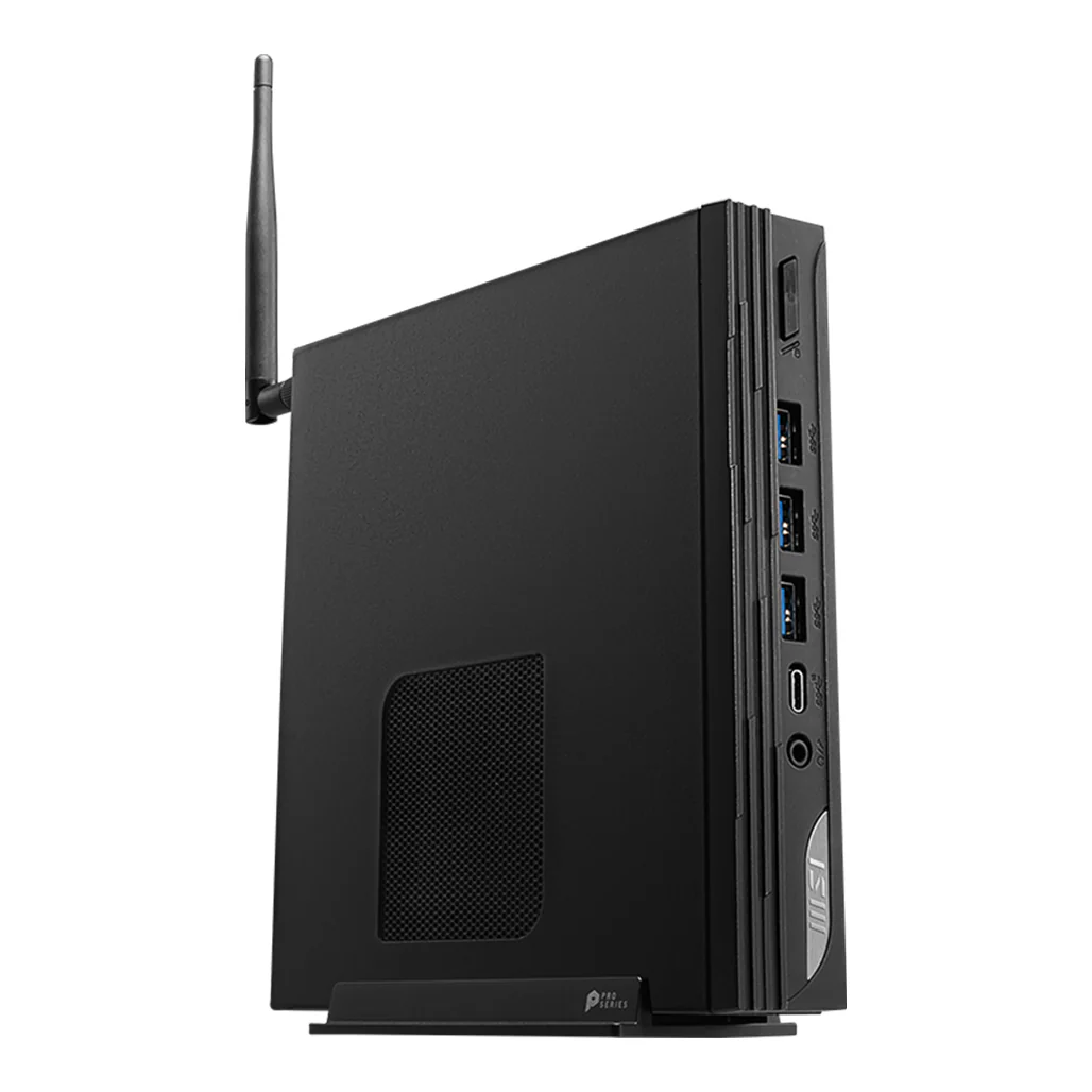 MSI PRO DP10 13M-059US Micro Form Factor Desktop - Core i5-1340P - 8GB Ram - 1TB SSD - Intel Iris Xe - Image 5