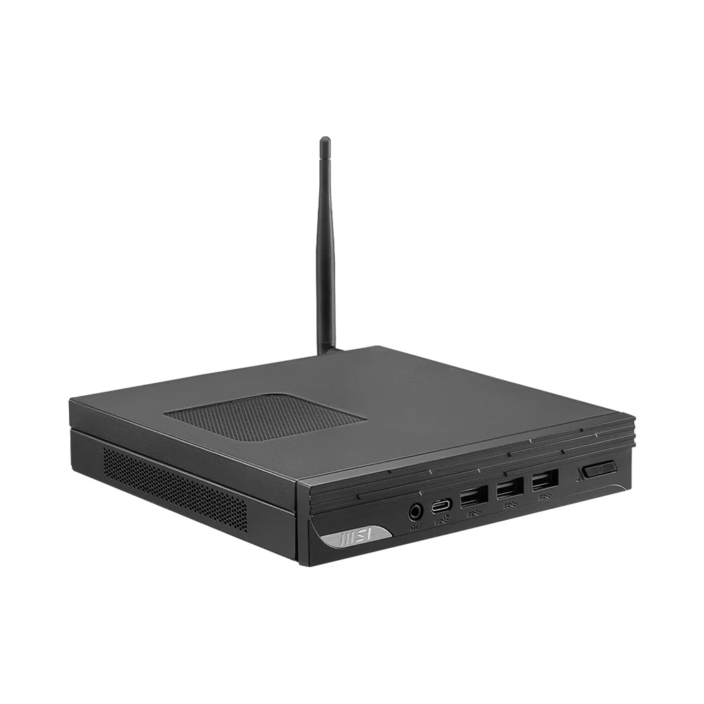 MSI PRO DP10 13M-059US Micro Form Factor Desktop - Core i5-1340P - 8GB Ram - 1TB SSD - Intel Iris Xe - Image 6