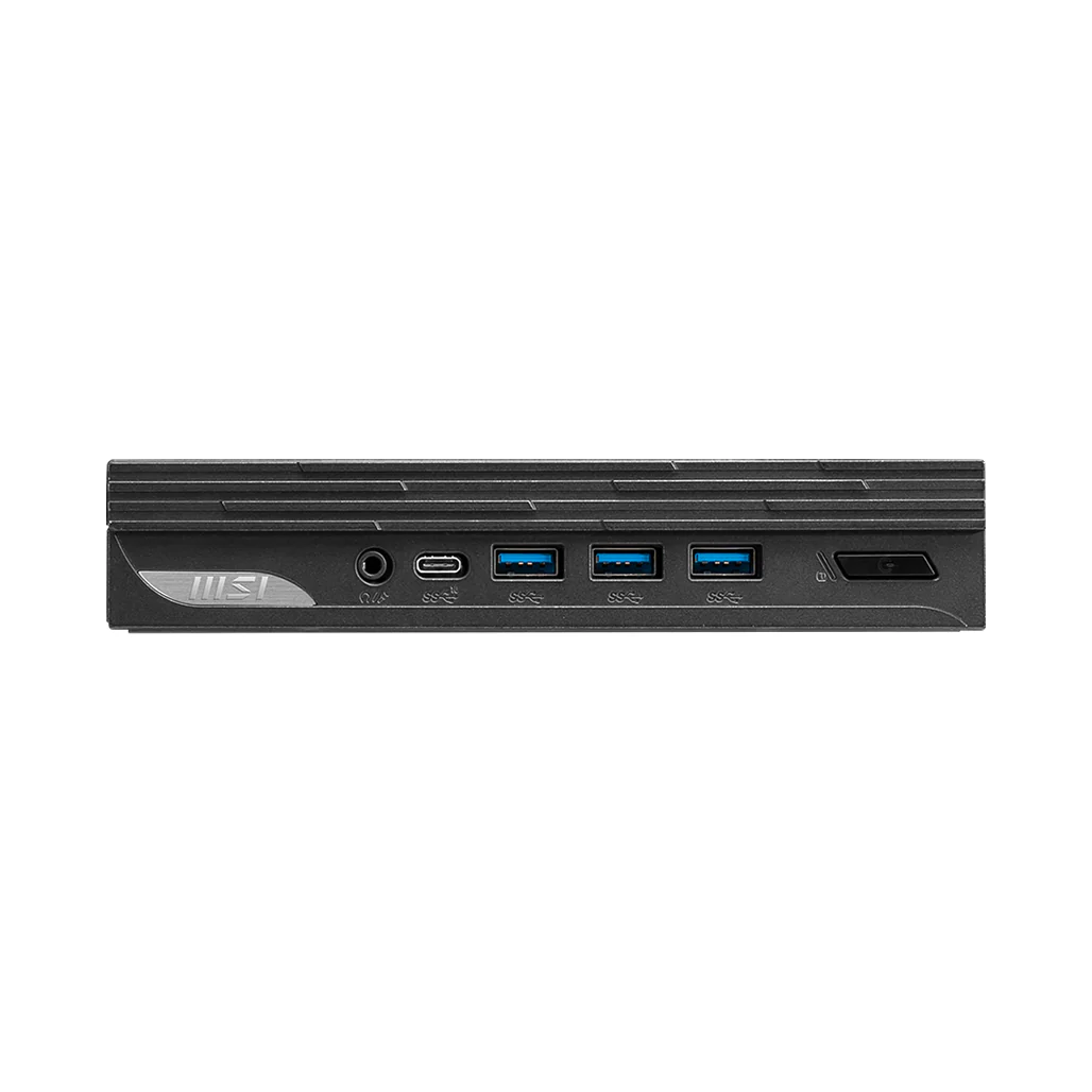 MSI PRO DP10 13M-059US Micro Form Factor Desktop - Core i5-1340P - 8GB Ram - 1TB SSD - Intel Iris Xe - Image 7