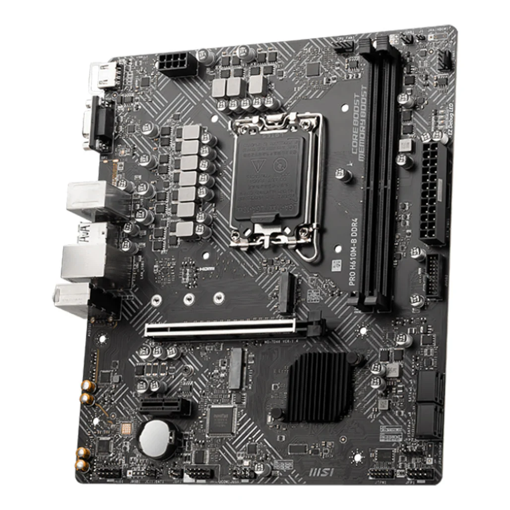 MSI PRO H610M-B DDR4 Motherboard - 911-7D46-022 - Image 2