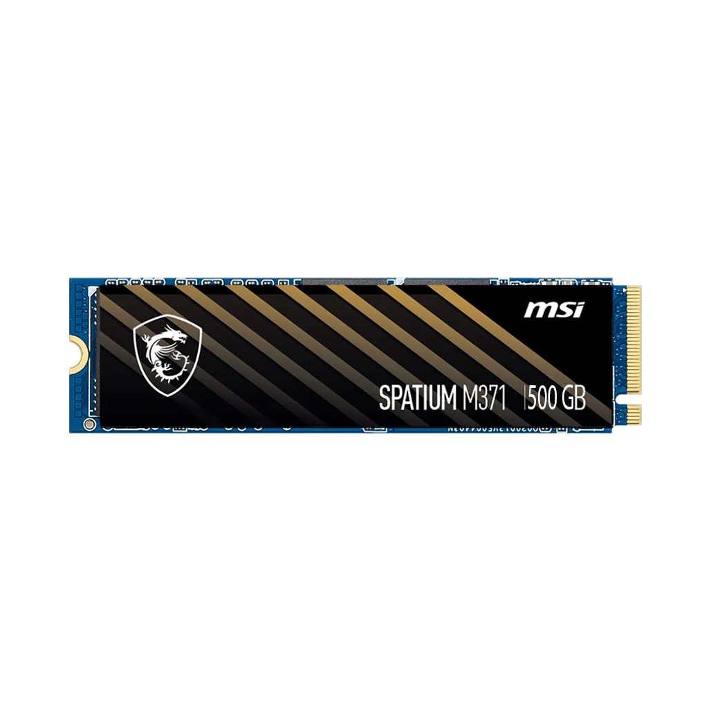 MSI Spatium M371 500GB NVMe M.2 SSD – Compact High-Speed Storage Solution