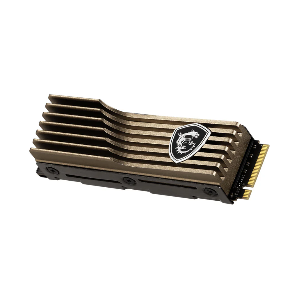 MSI Spatium M480 PRO HS 2TB PCIe 4.0 NVMe M.2 SSD - High-Speed Storage with Aluminum Heatsink - Image 2