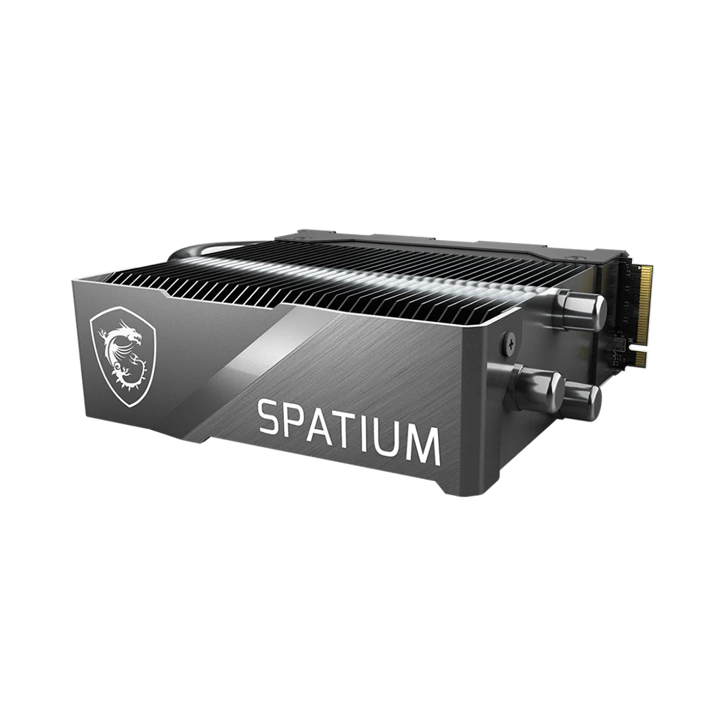 MSI Spatium M570 Pro Frozr 2TB PCIe 5.0 NVMe M.2 SSD - Extreme Performance with Advanced Cooling - Image 2