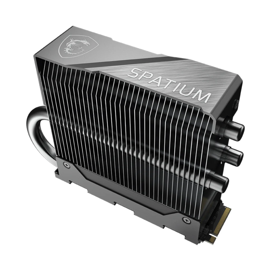 MSI Spatium M570 Pro Frozr 2TB PCIe 5.0 NVMe M.2 SSD - Extreme Performance with Advanced Cooling - Image 4