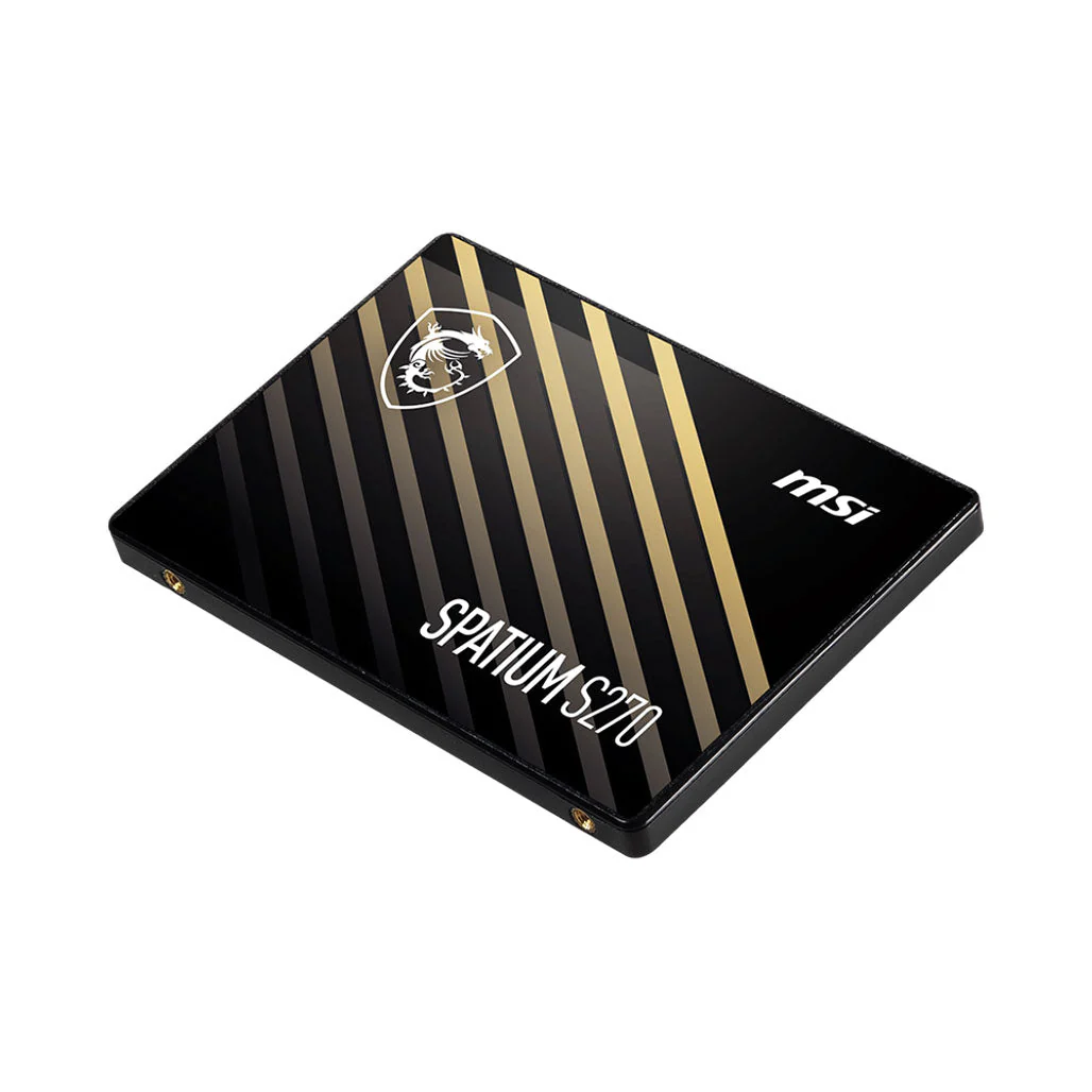 MSI Spatium S270 960GB SATA 2.5" SSD - High-Capacity, High-Speed Performance - Image 3