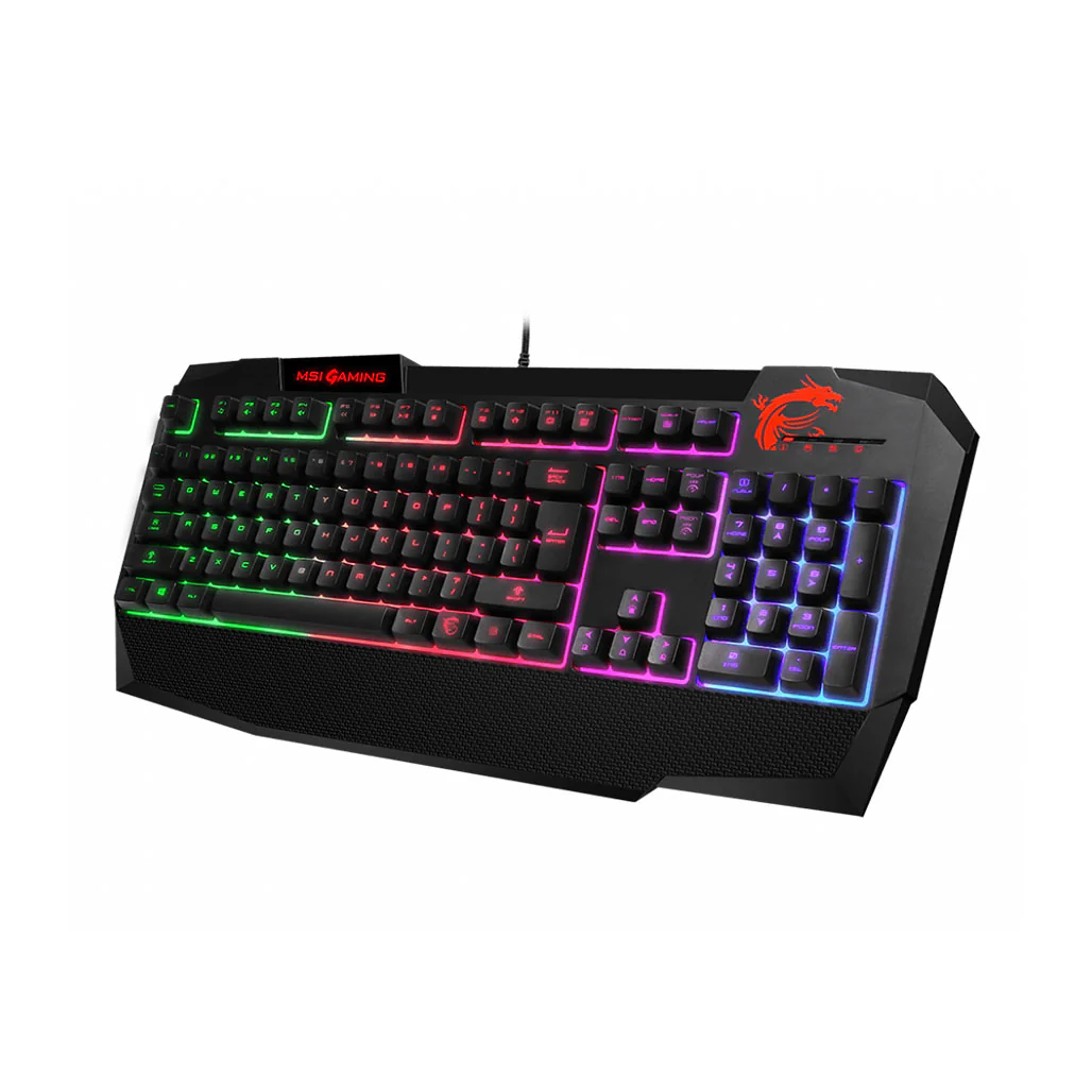 MSI Vigor GK40 Gaming Keyboard with Clutch Mouse - Full-Size Wired RGB Keyboard and High-Precision Gaming Mouse - Image 3