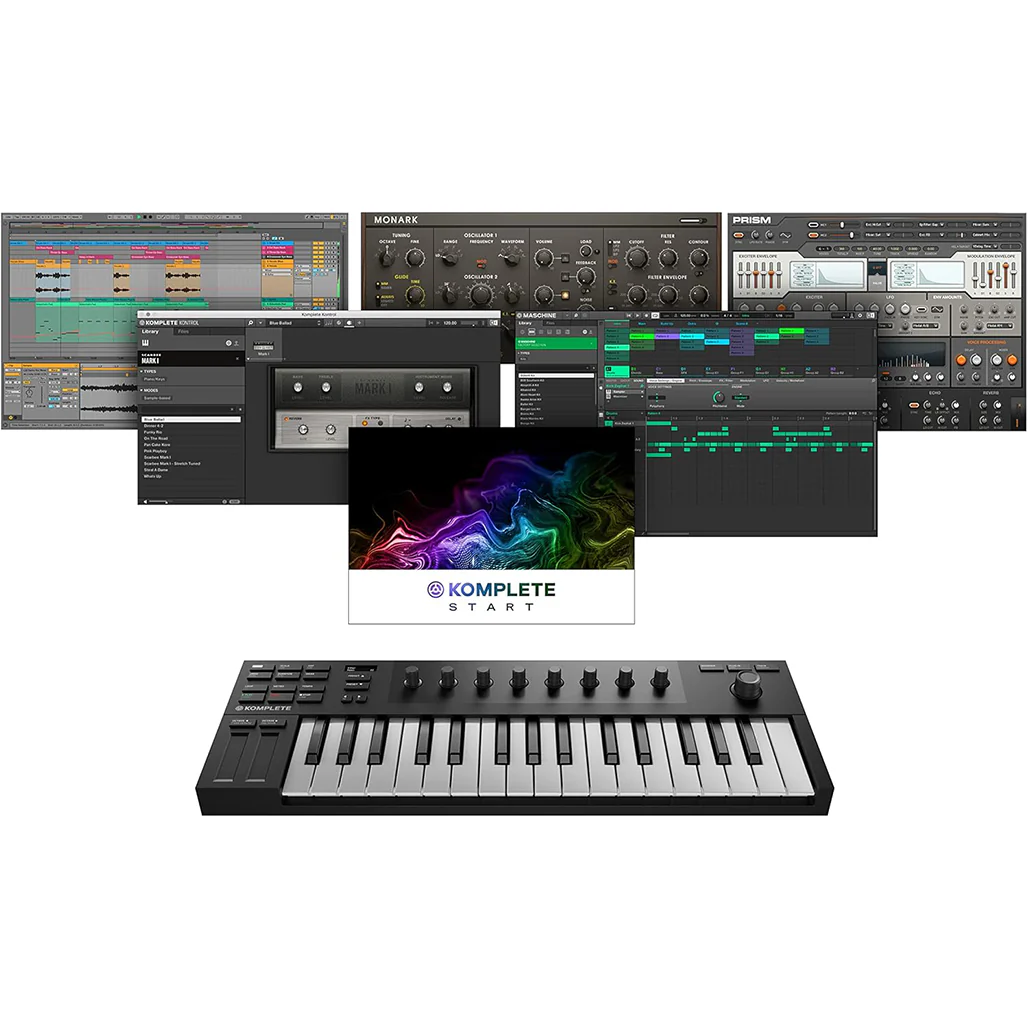 Native Instruments KOMPLETE KONTROL M32 – Compact Keyboard Controller with OLED Display - Image 5
