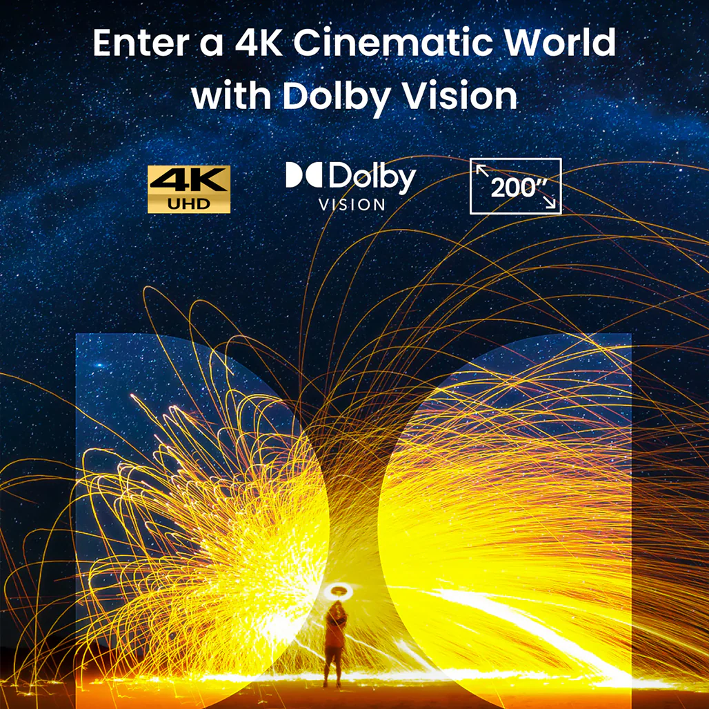 Nebula Cosmos 4K SE Projector with Dolby Vision & Google TV - Image 4