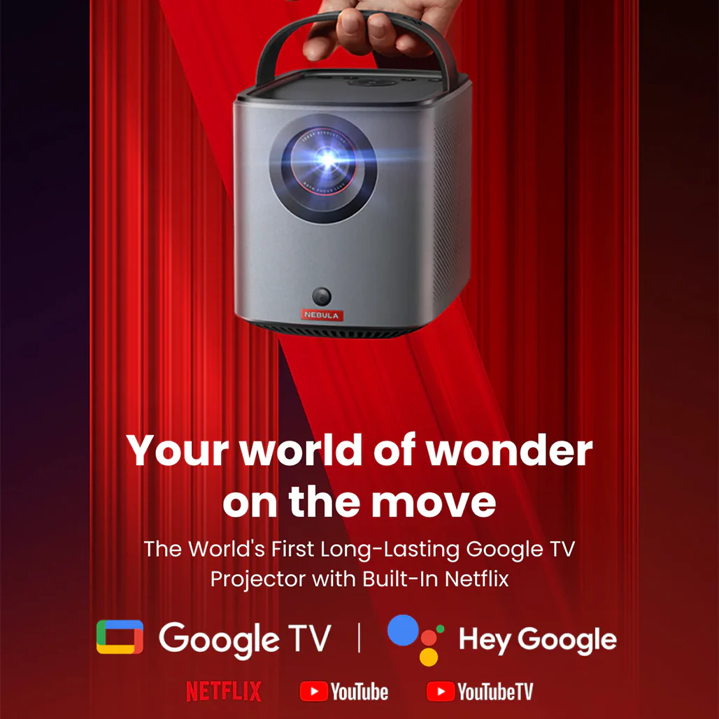 Nebula Mars 3 Air - Portable Google TV Projector - Image 3