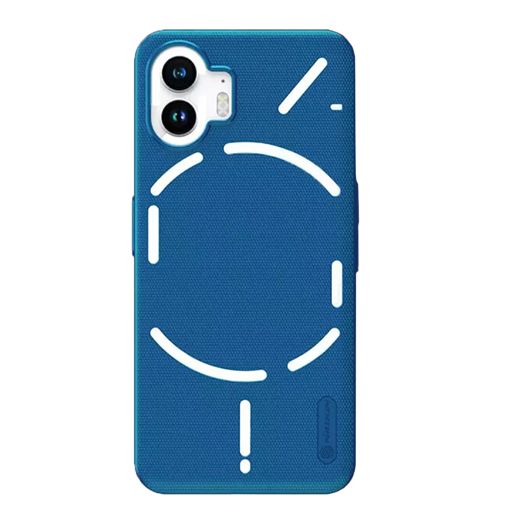 Nillkin Super Frosted Shield Matte Case for Nothing Phone 2 – Blue | Sleek Protection and Comfort