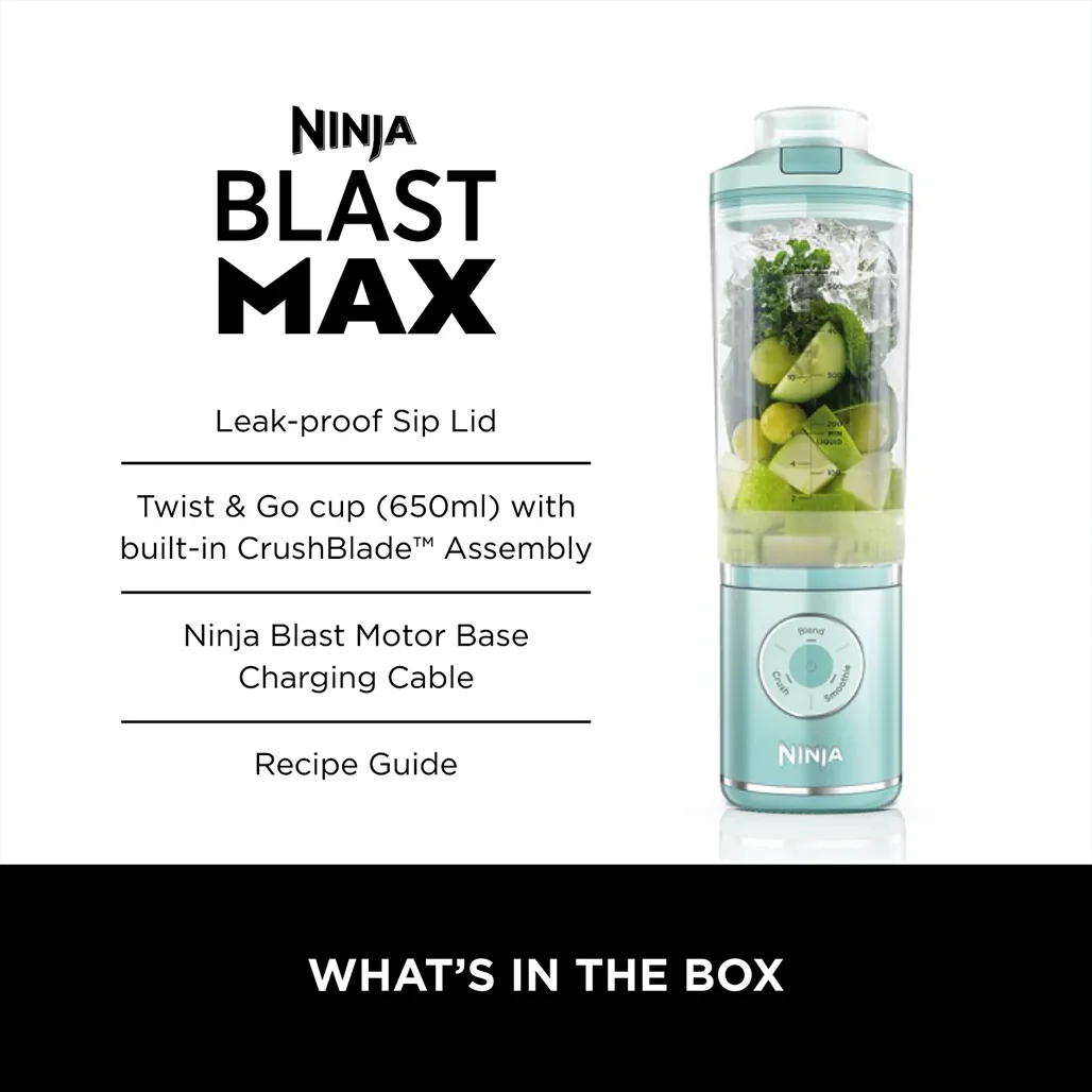 Ninja Blast Max BC251 Cordless Blender – Powerful Portable 650ml Smoothie Maker with Ice Crushing Power - Image 19