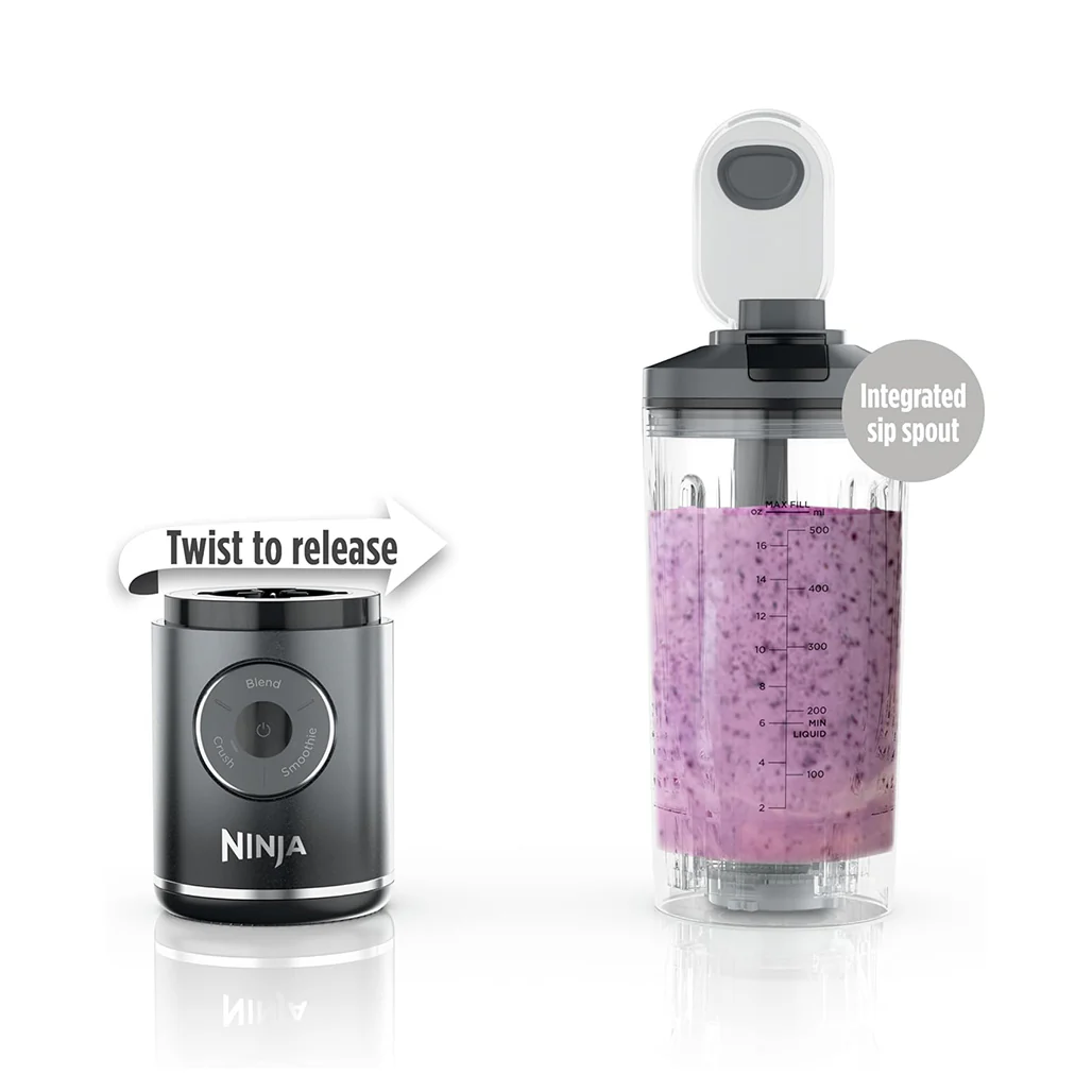 Ninja Blast Max BC251 Cordless Blender – Powerful Portable 650ml Smoothie Maker with Ice Crushing Power - Image 3